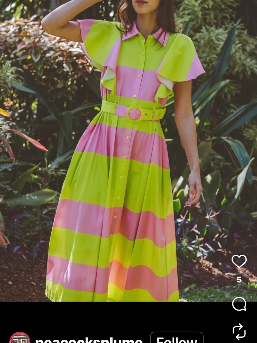 Alden Adair Rose Maxi Dress, New without Tags, Small - Picture 4 of 6